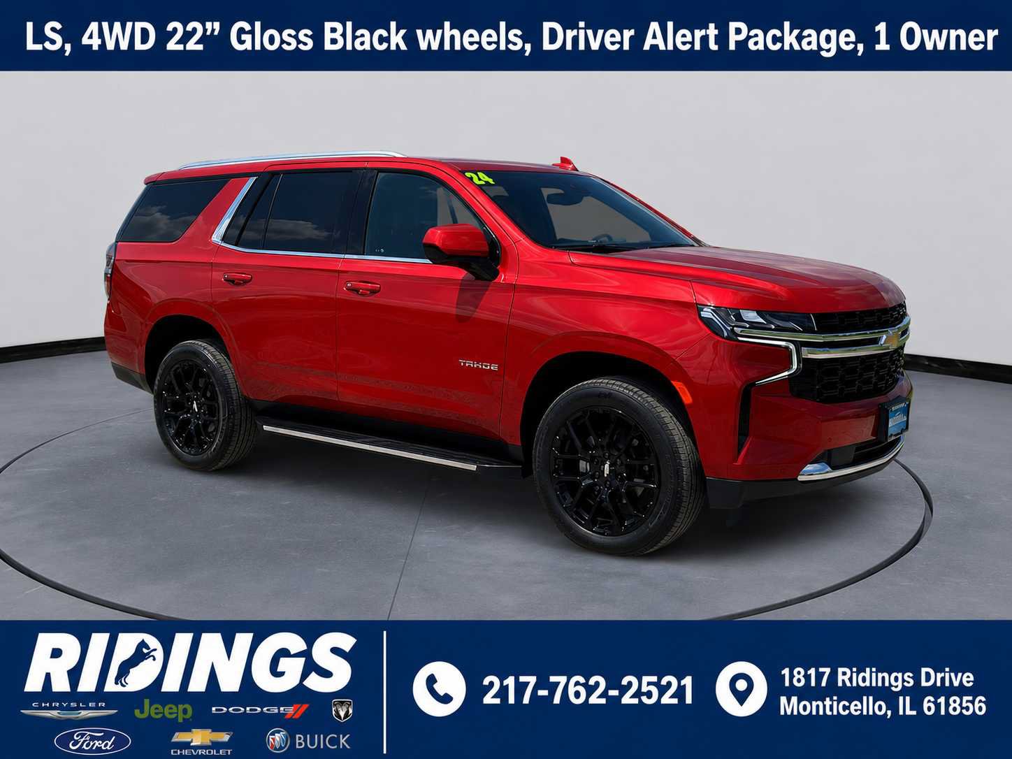 Used 2024 Chevrolet Tahoe LS w/ Driver Alert Package