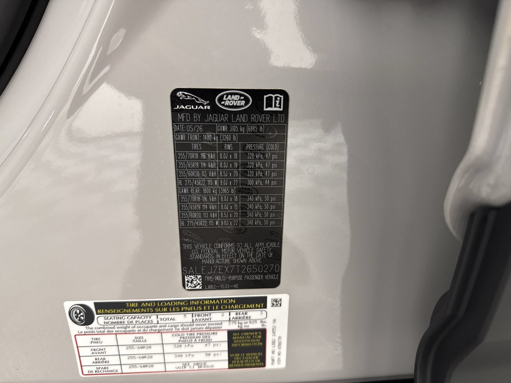 New 2026 Land Rover Defender 110 S AWD/4WD image 24