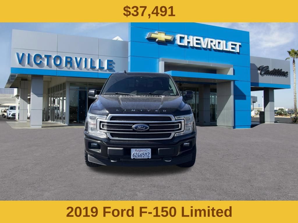 Used 2019 Ford F150 Limited w/ Trailer Tow Package AWD/4WD image 2