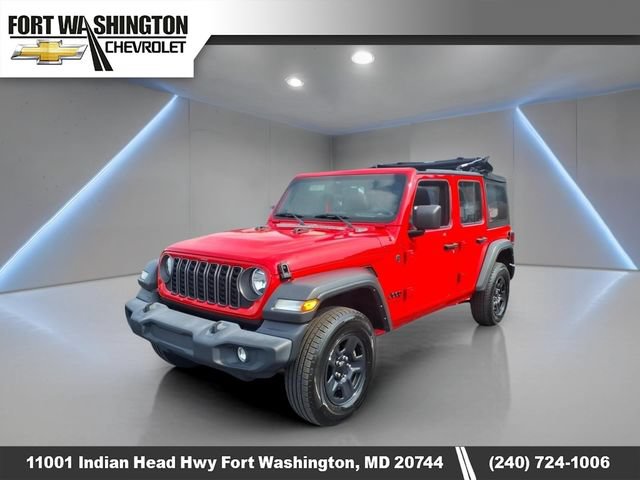 Used 2024 Jeep Wrangler Unlimited Sport AWD/4WD image 8