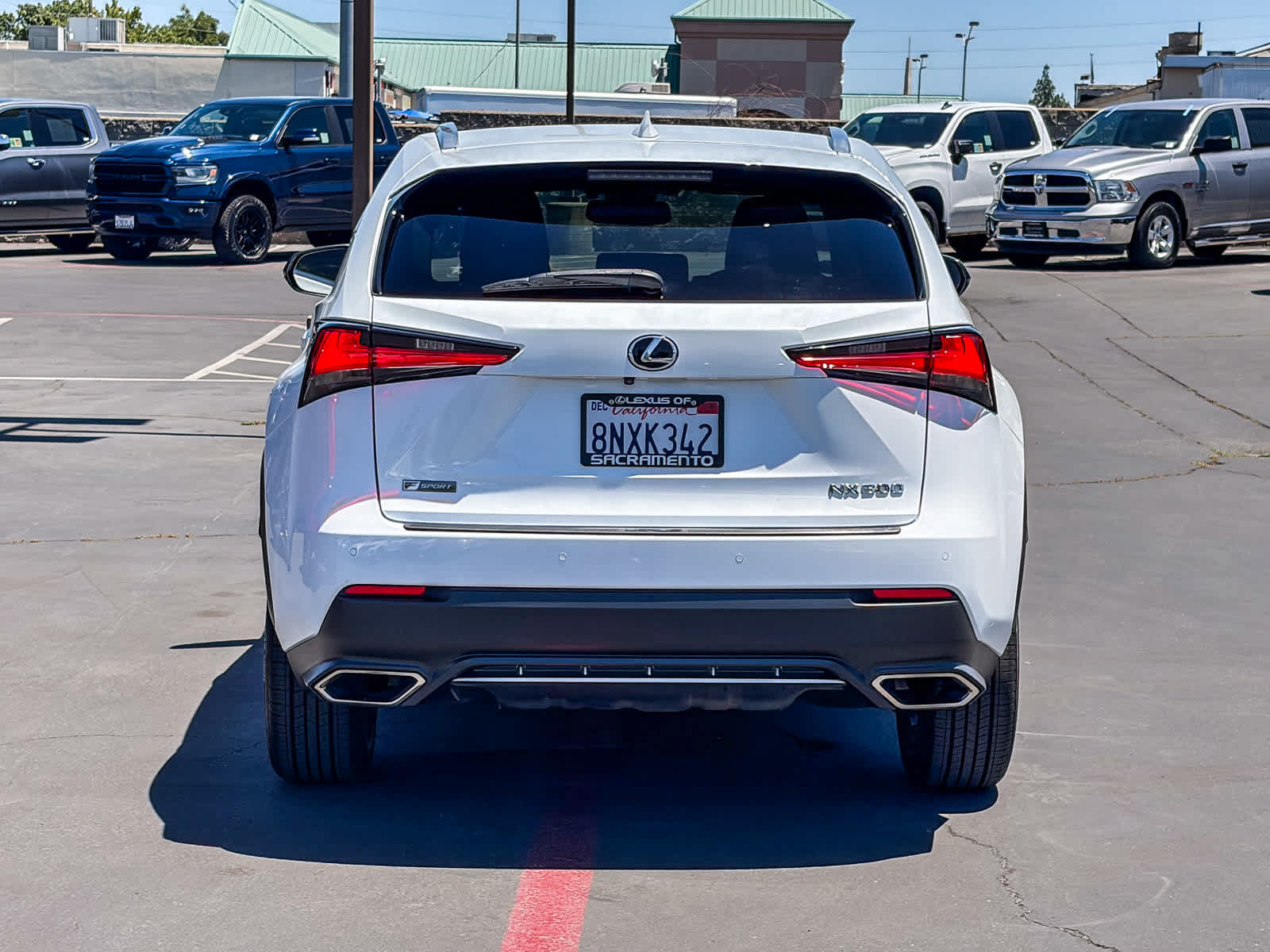Used 2020 Lexus NX 300 F Sport w/ F Sport Premium Package AWD/4WD image 3