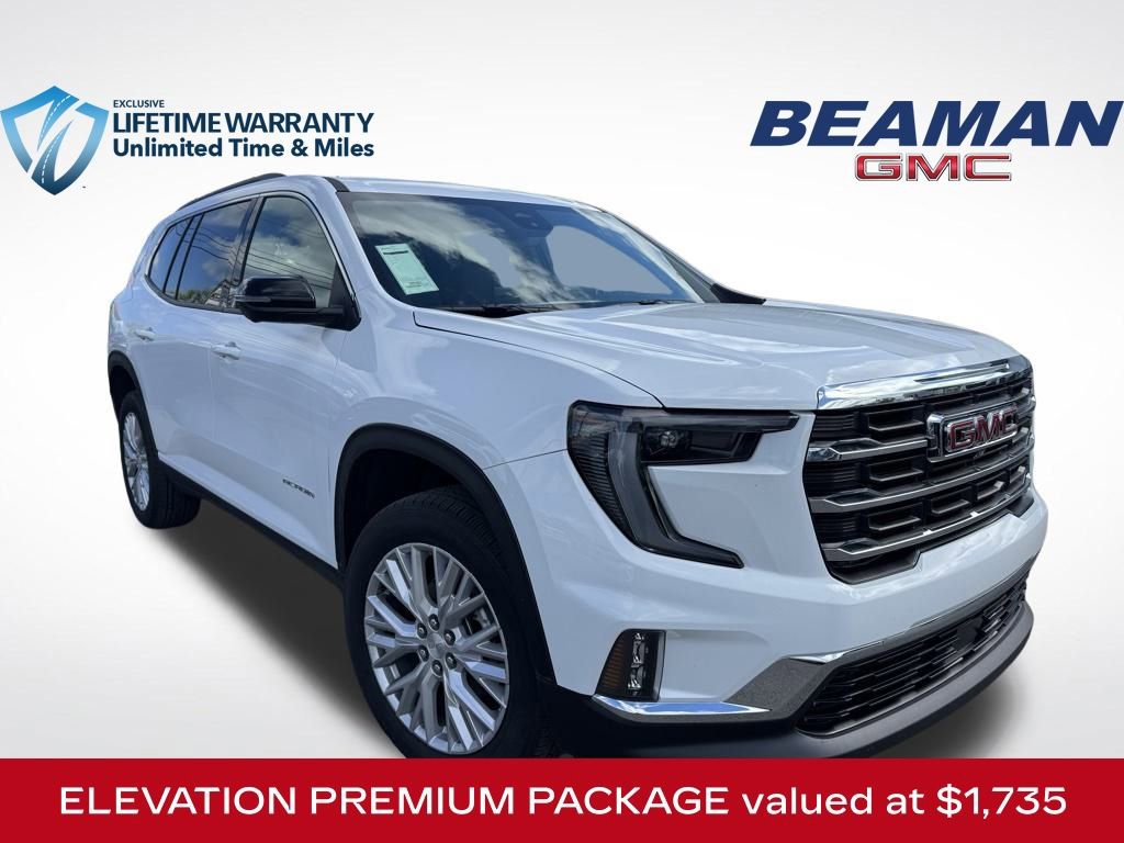 New 2026 GMC Acadia Elevation w/ Elevation Premium Package