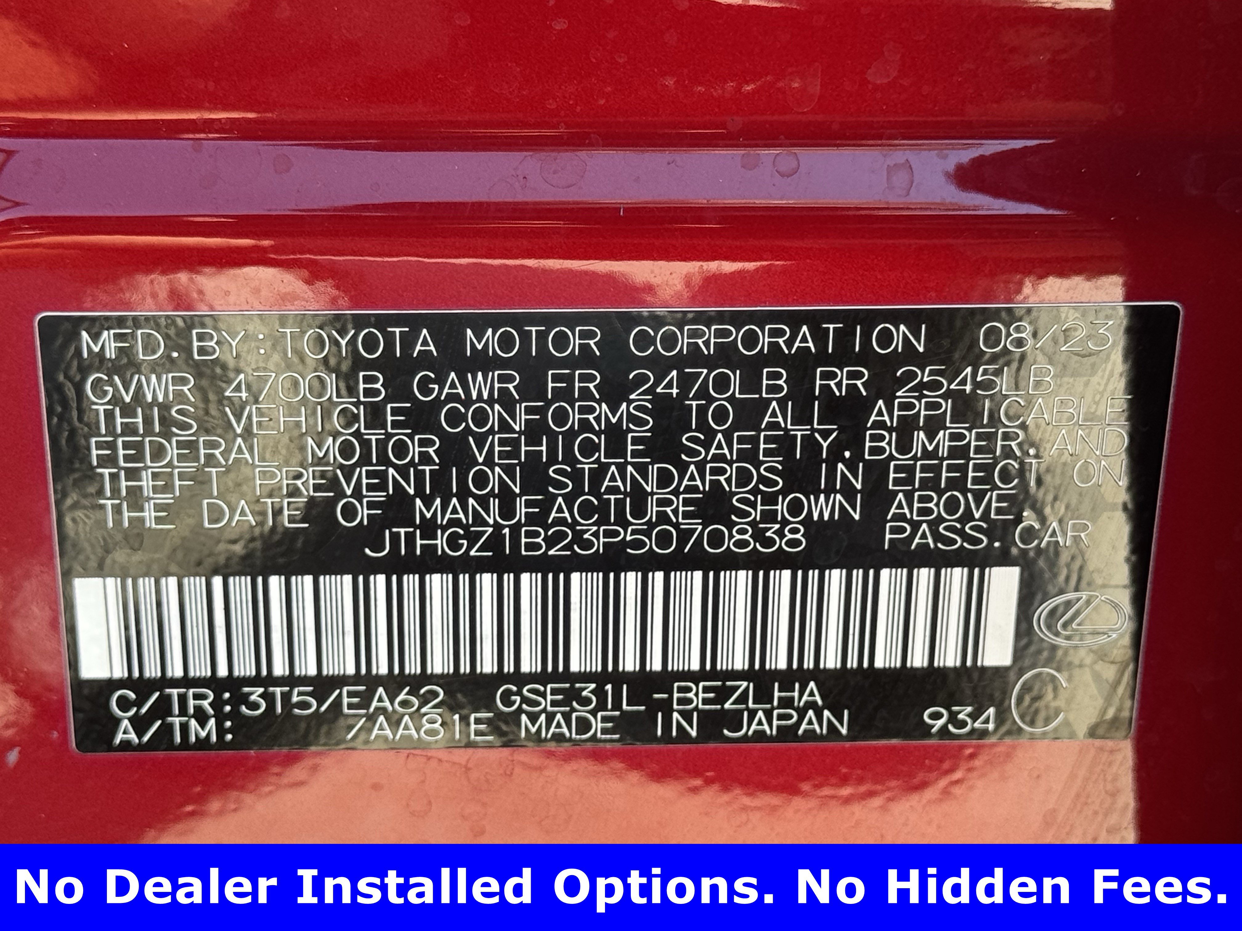 Used 2023 Lexus IS 350 F Sport RWD image 29
