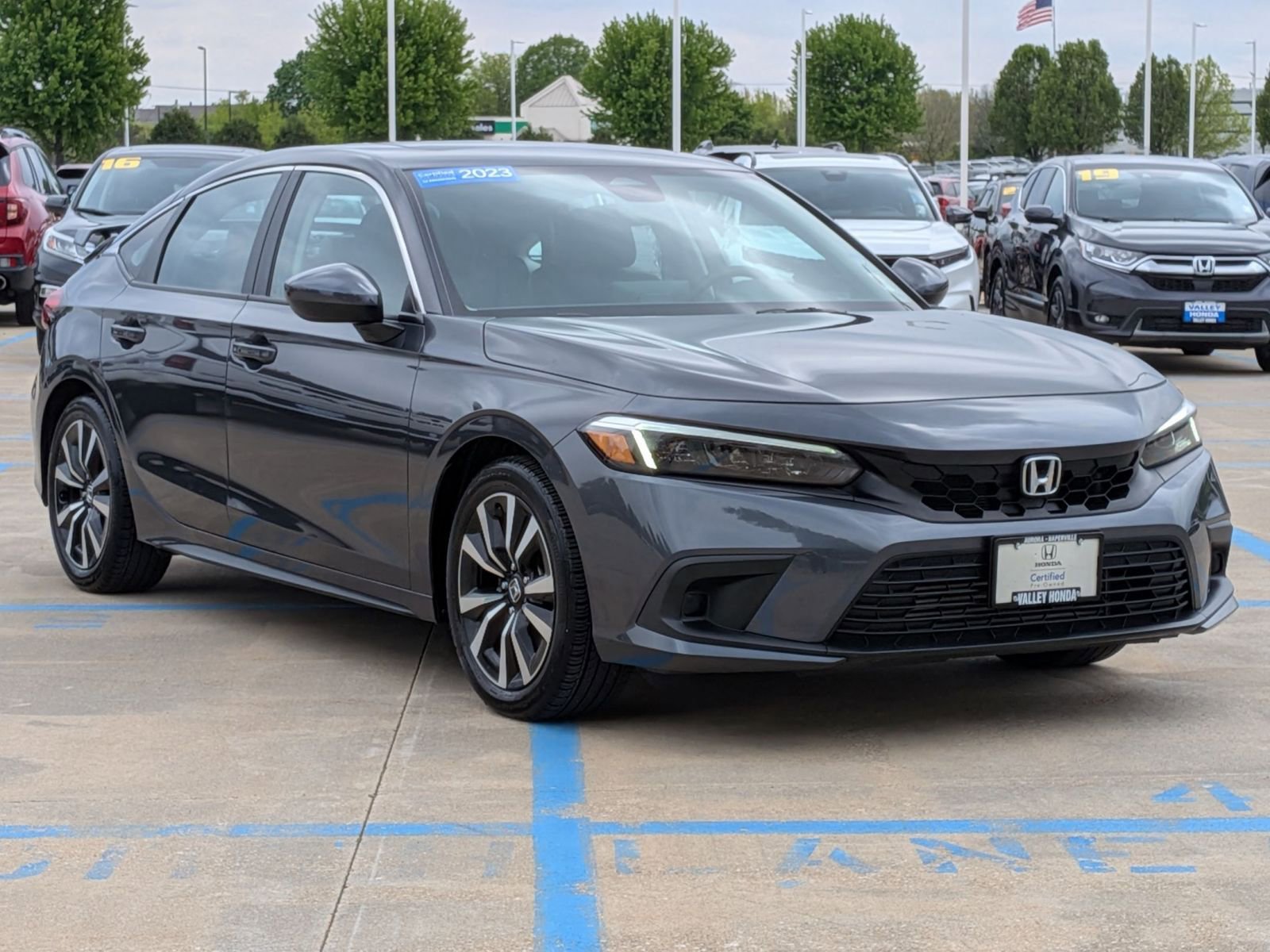 Certified 2023 Honda Civic EX-L image 4