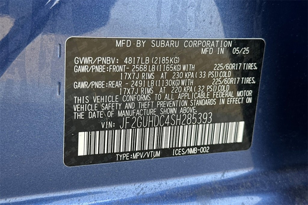 New 2025 Subaru Crosstrek 2.5i Premium image 2