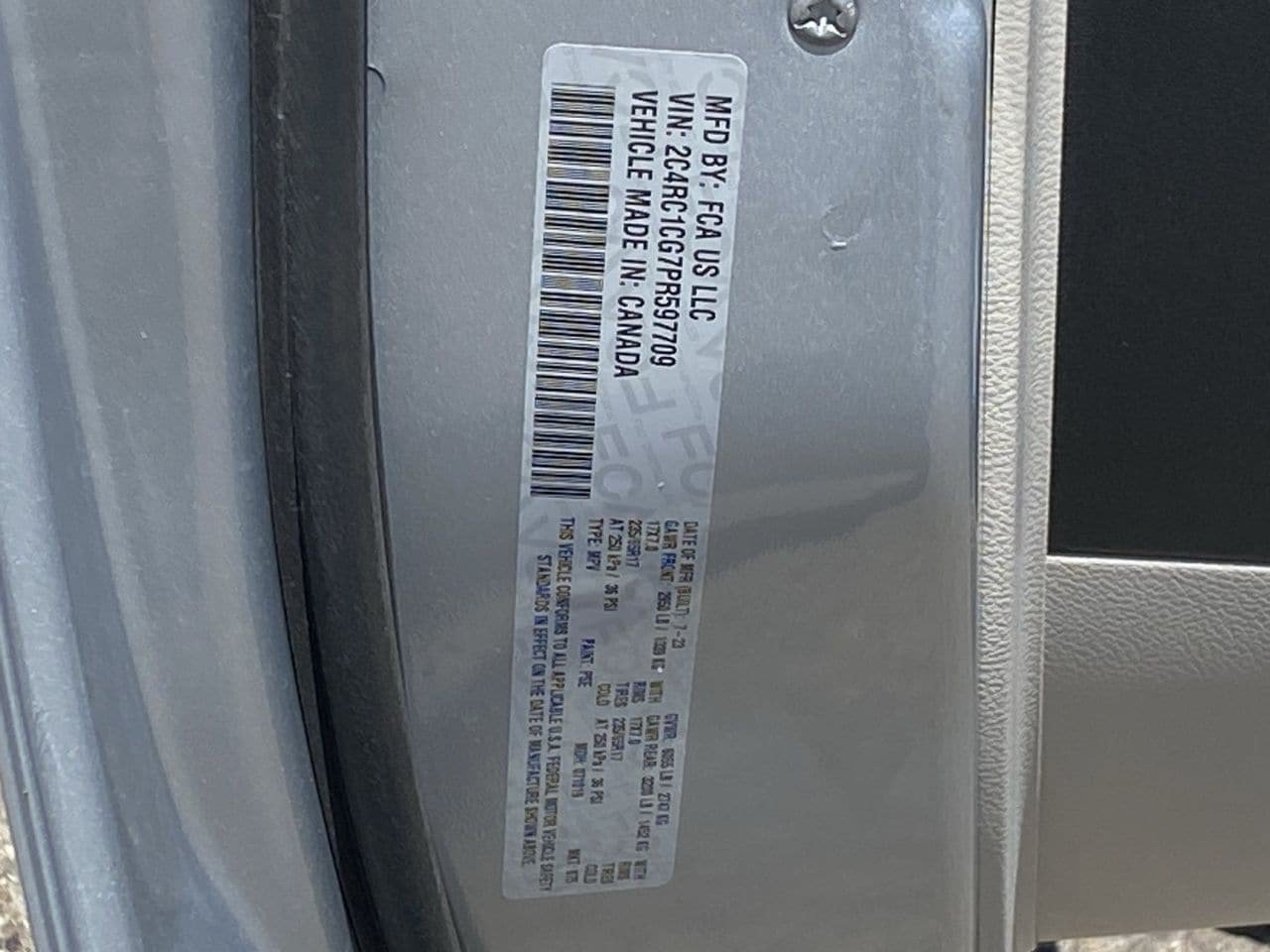 Used 2023 Chrysler Voyager LX FWD image 12