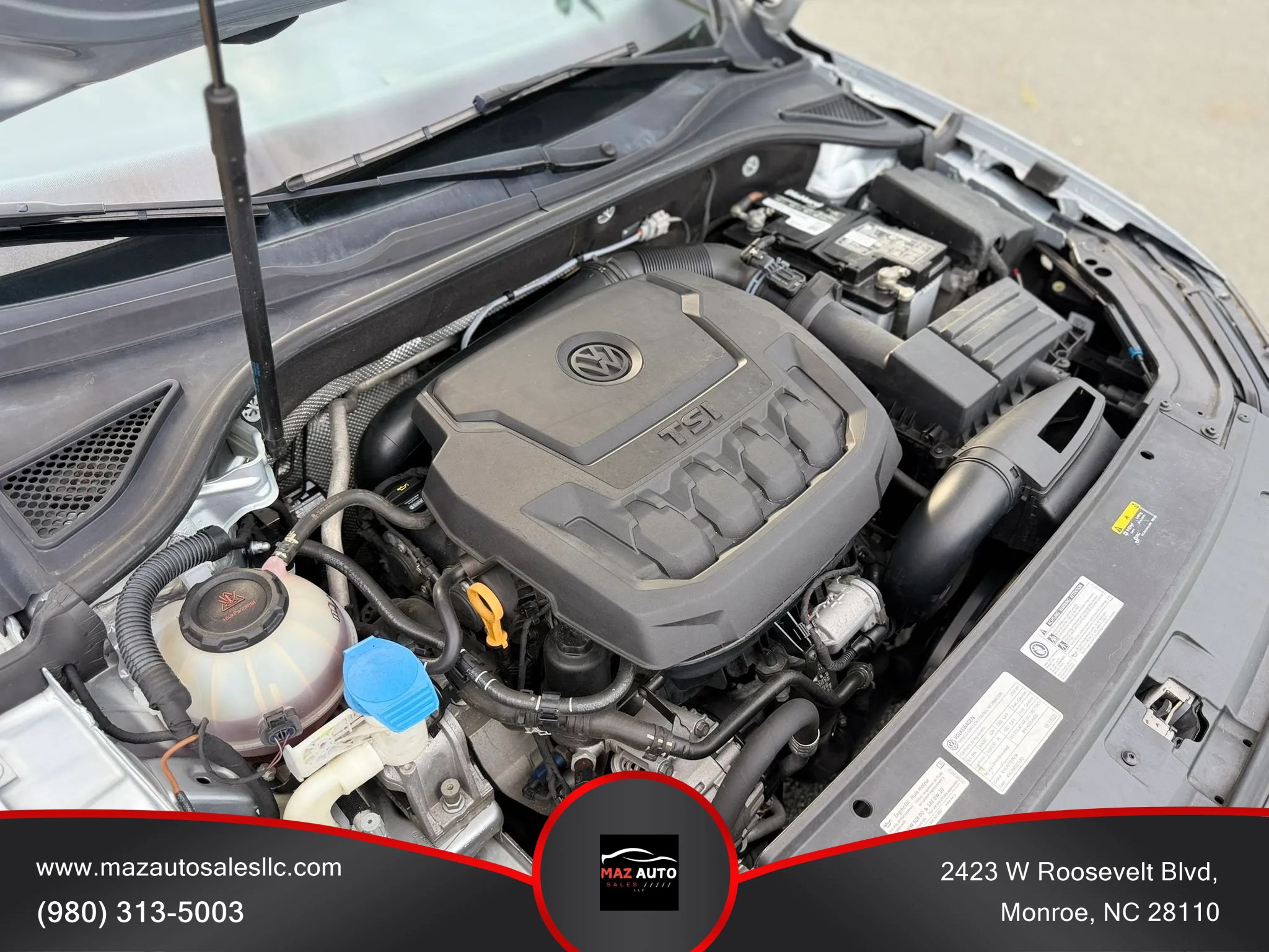 Used 2019 Volkswagen Passat 2.0T Wolfsburg w/ Wheels & Sunroof Package FWD image 20