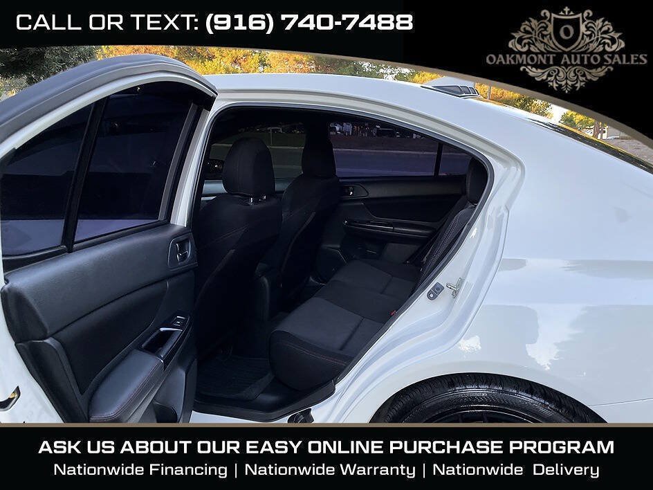 Used 2018 Subaru WRX AWD/4WD image 15