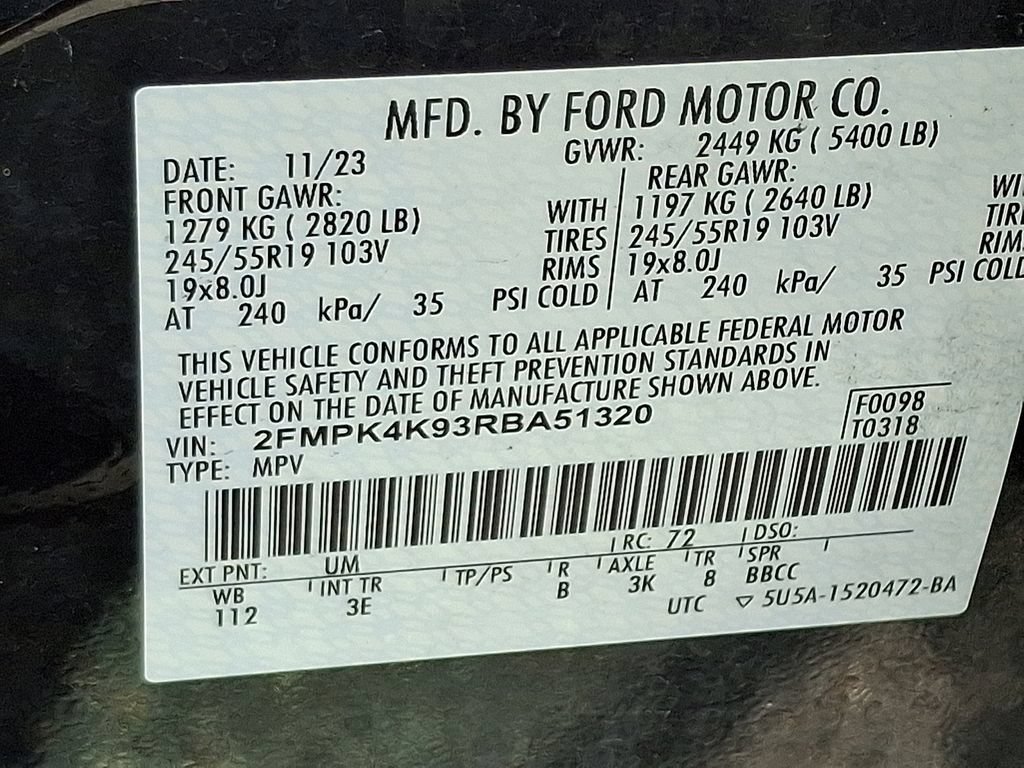 Used 2024 Ford Edge Titanium AWD/4WD image 26