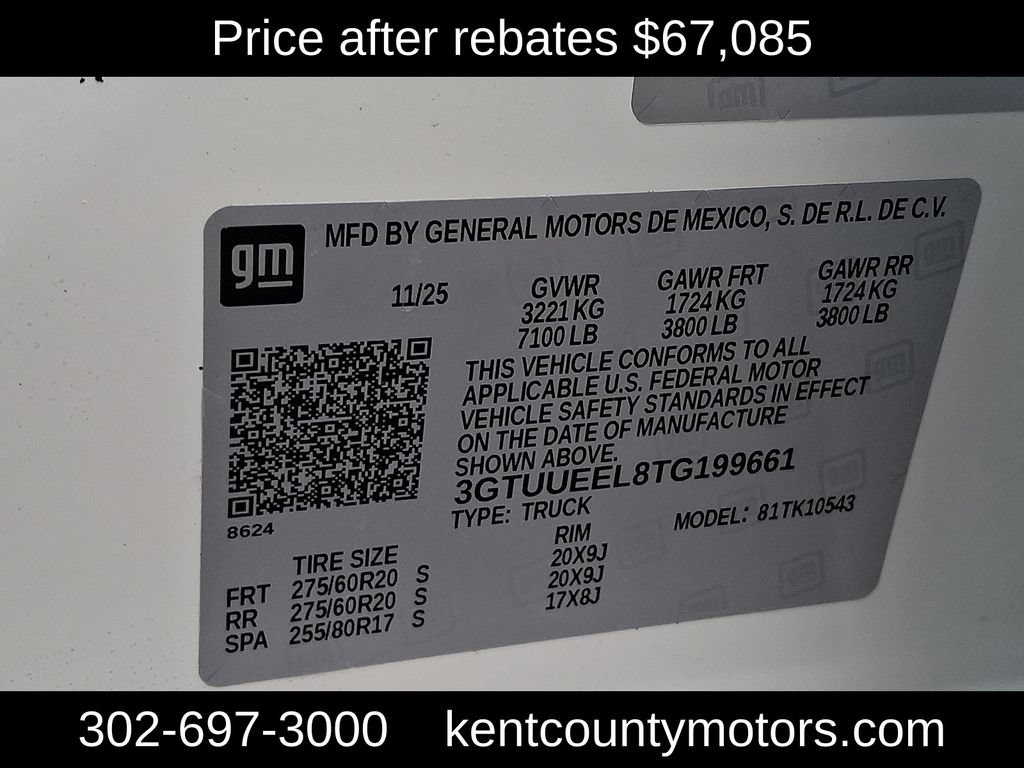 New 2026 GMC Sierra 1500 AT4 w/ Technology Package AWD/4WD image 24