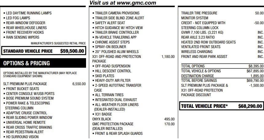 Certified 2023 GMC Sierra 1500 SLT w/ SLT Premium Plus Package AWD/4WD image 2