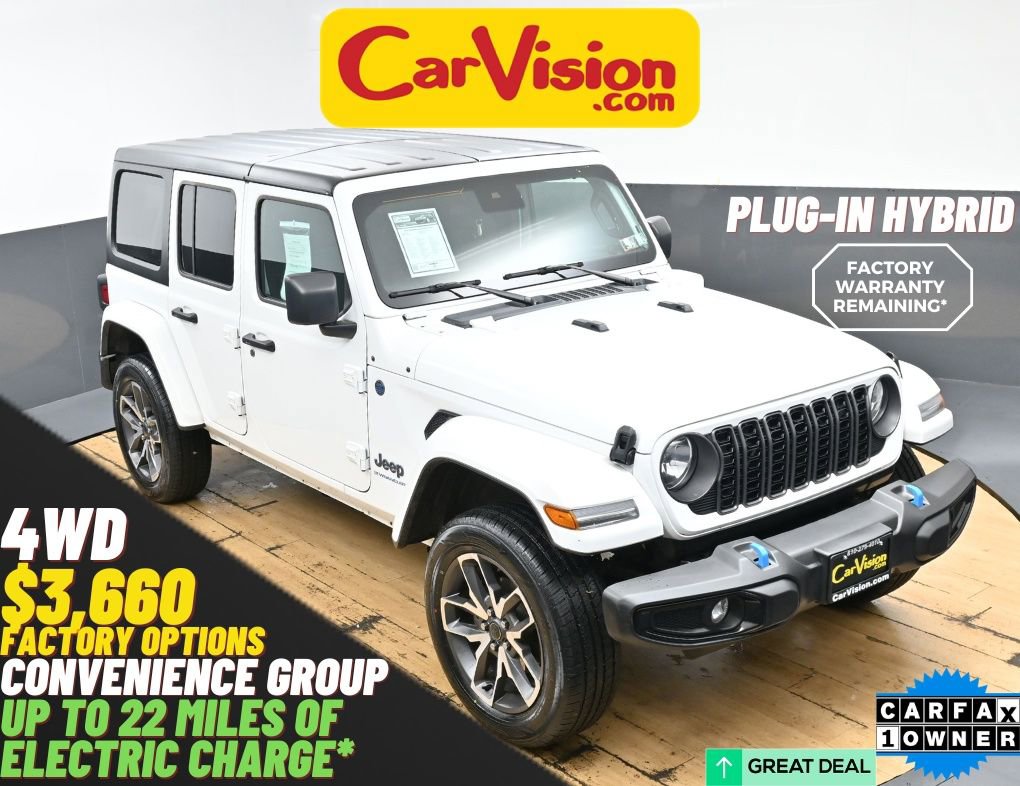 Used 2024 Jeep Wrangler Unlimited w/ Convenience Group AWD/4WD image 1