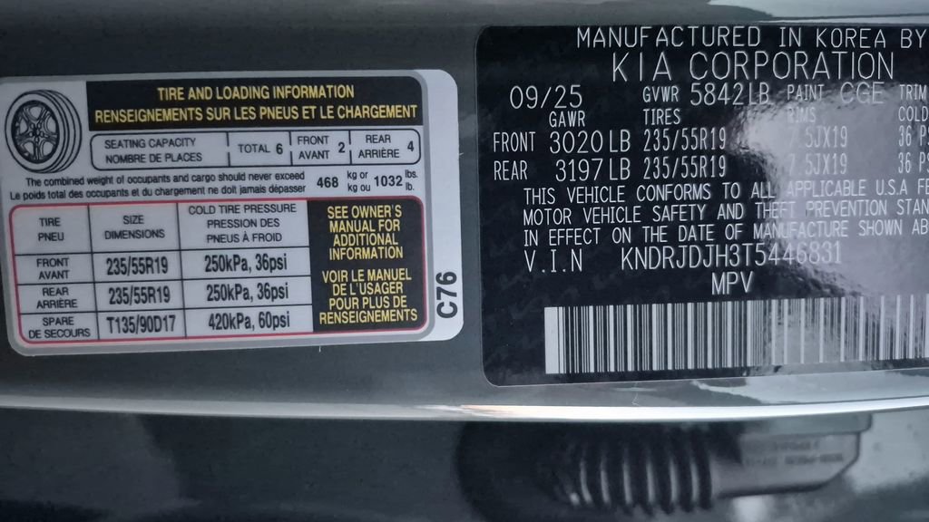 New 2026 Kia Sorento EX image 28