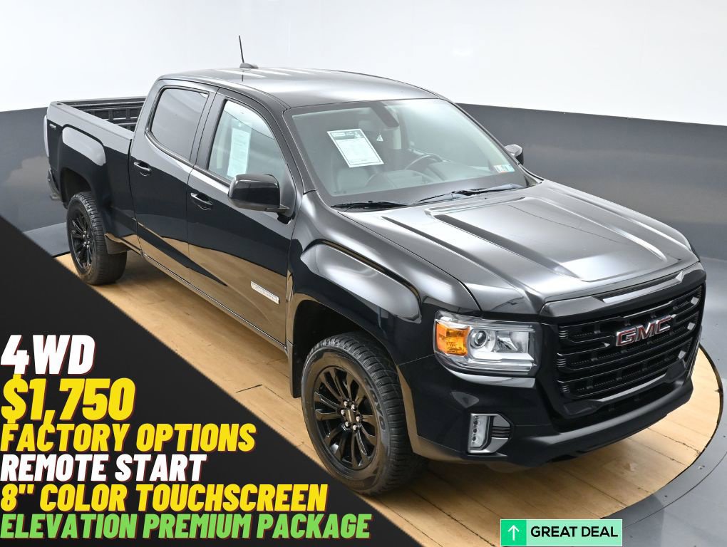 Used 2022 GMC Canyon Elevation w/ Elevation Premium Package
