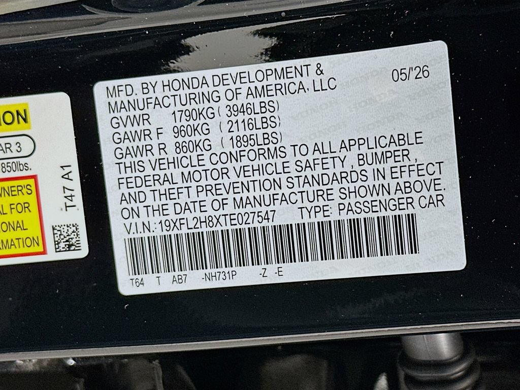 New 2026 Honda Civic Sport image 29
