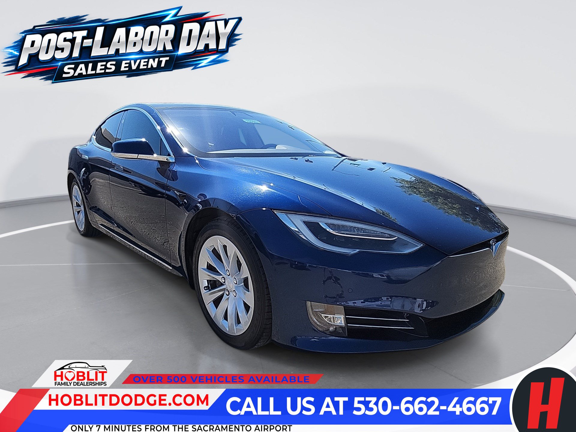 Used 2017 Tesla Model S 75D AWD/4WD image 1