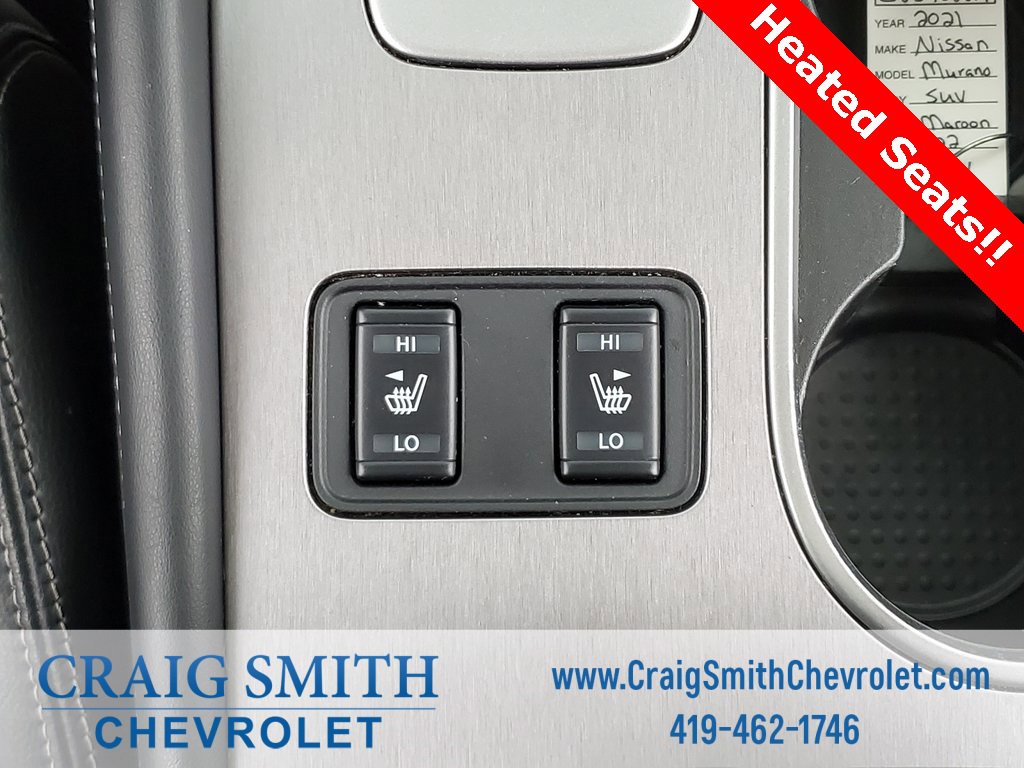 Used 2021 Nissan Murano SL w/ SL Moonroof Package image 9