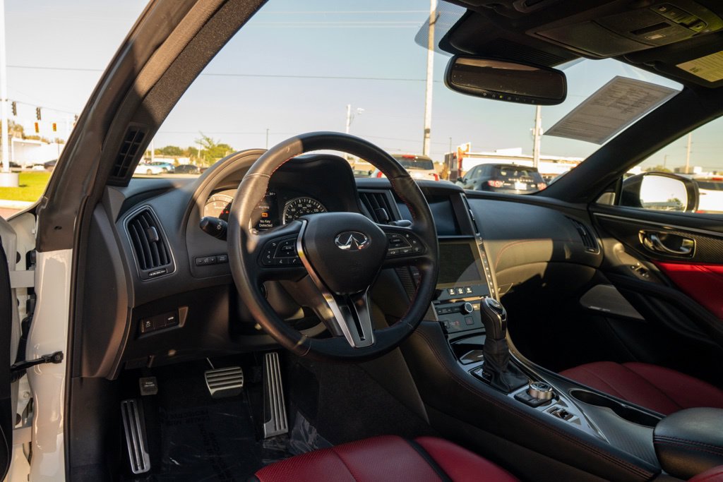 Used 2022 INFINITI Q60 Red Sport 400 w/ Cargo Package AWD/4WD image 22