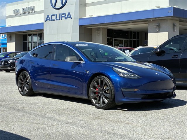 Used 2020 Tesla Model 3 Performance image 2