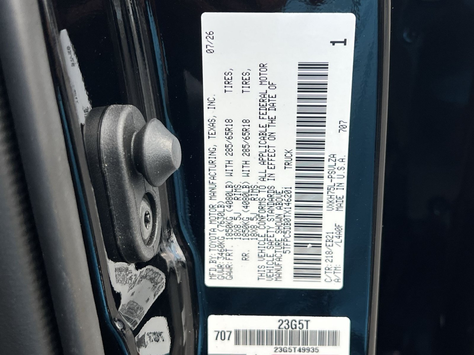 New 2026 Toyota Tundra TRD Pro AWD/4WD image 29