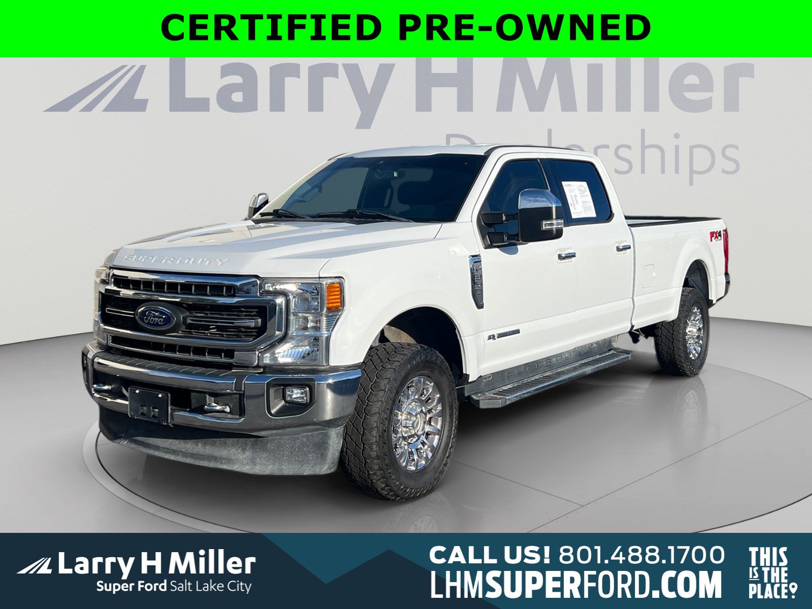 Certified 2022 Ford F350 Lariat w/ Chrome Package