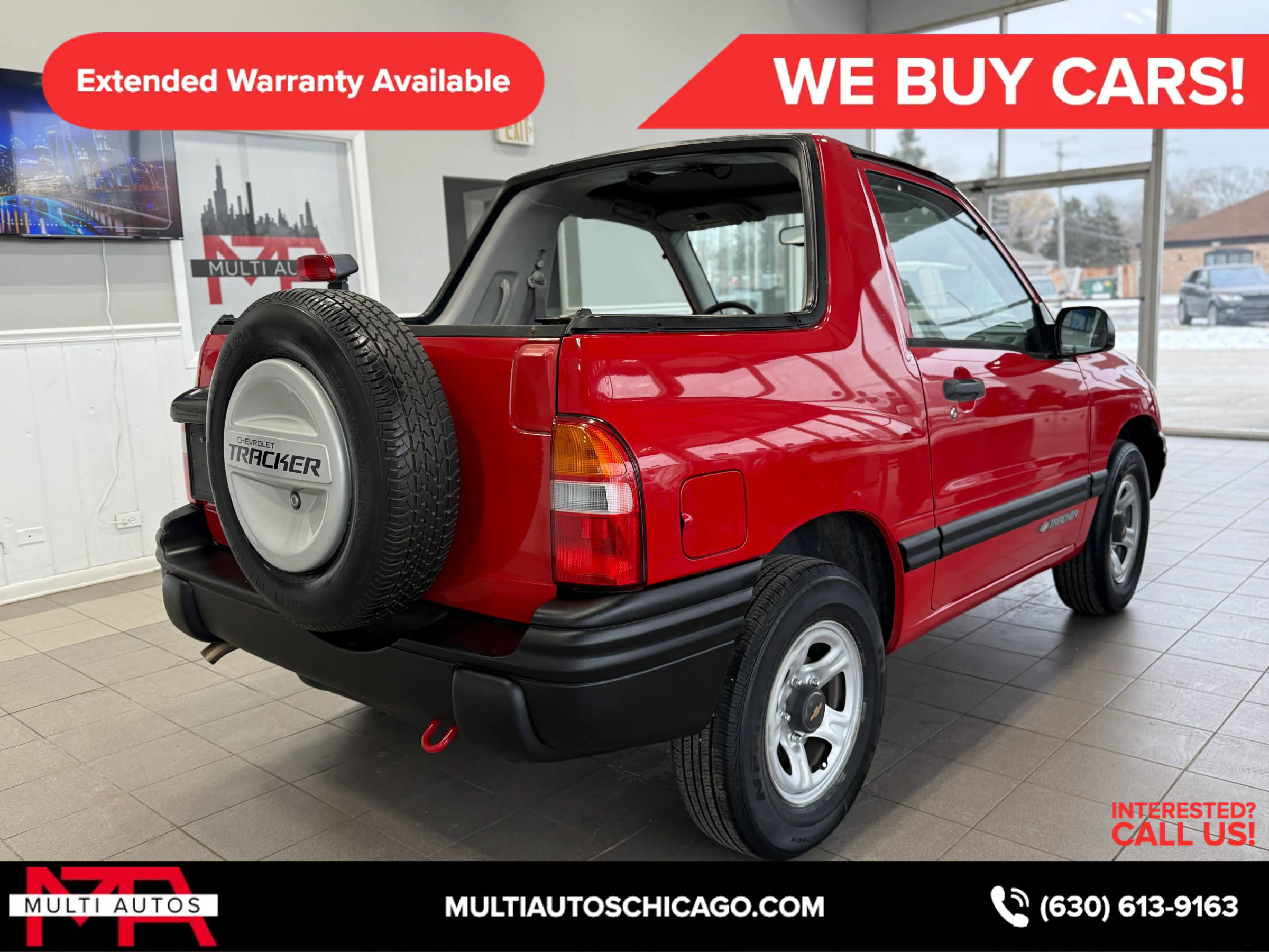 Used 2000 Chevrolet Tracker 2WD Convertible w/ Preferred Equipment Group 2 image 8