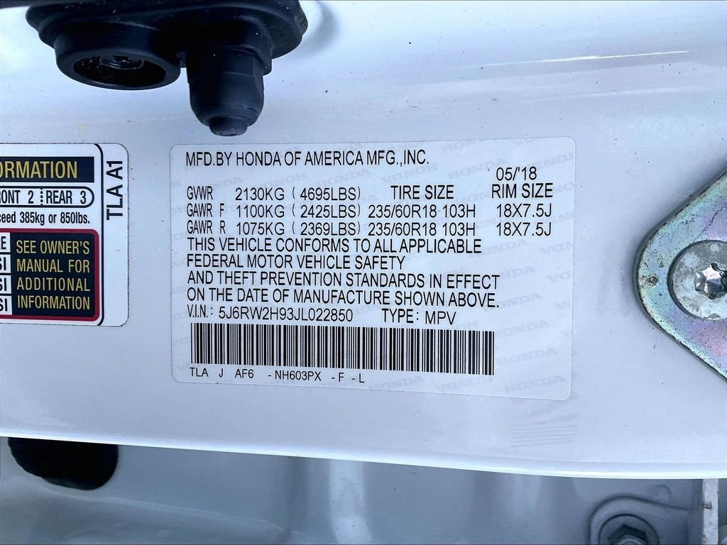 Used 2018 Honda CR-V Touring image 36