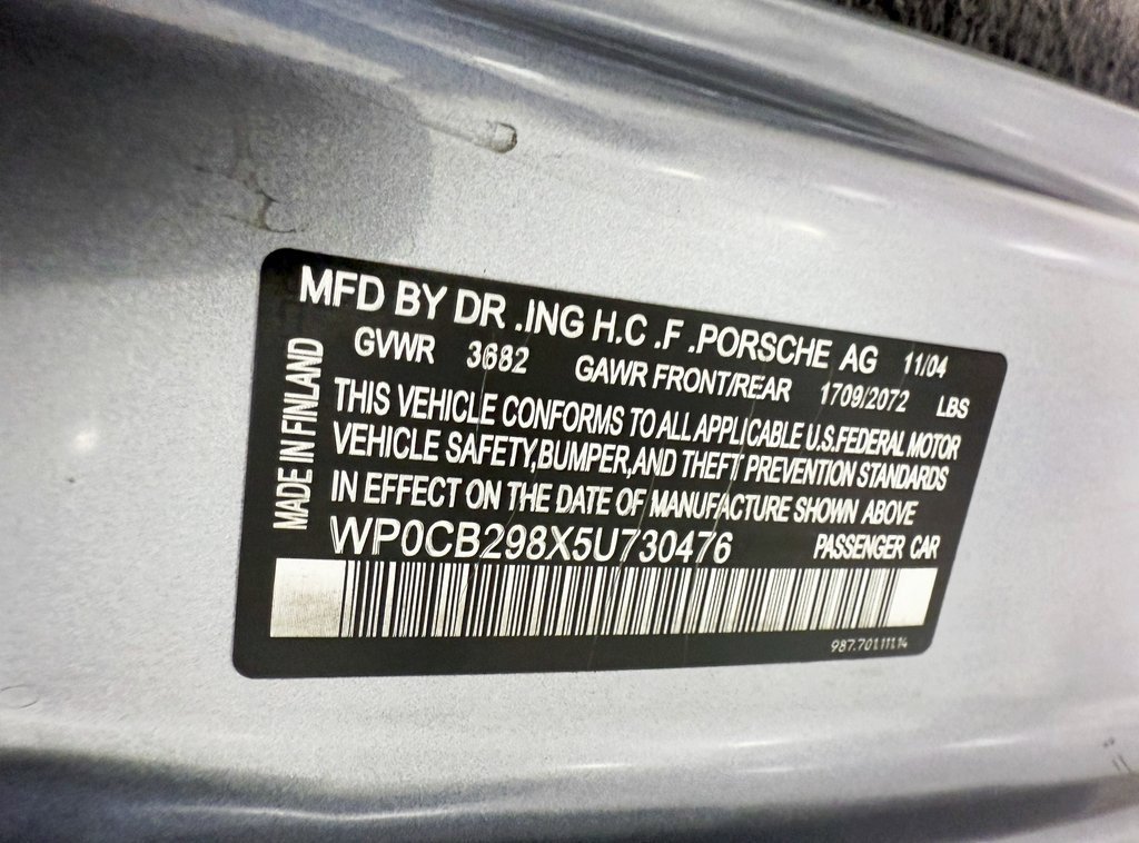 Used 2005 Porsche Boxster S image 32