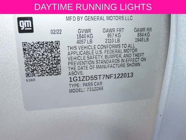 Certified 2022 Chevrolet Malibu LT FWD image 11
