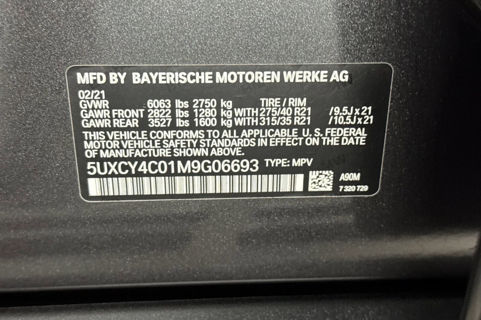 Used 2021 BMW X6 sDrive40i w/ Executive Package RWD image 22