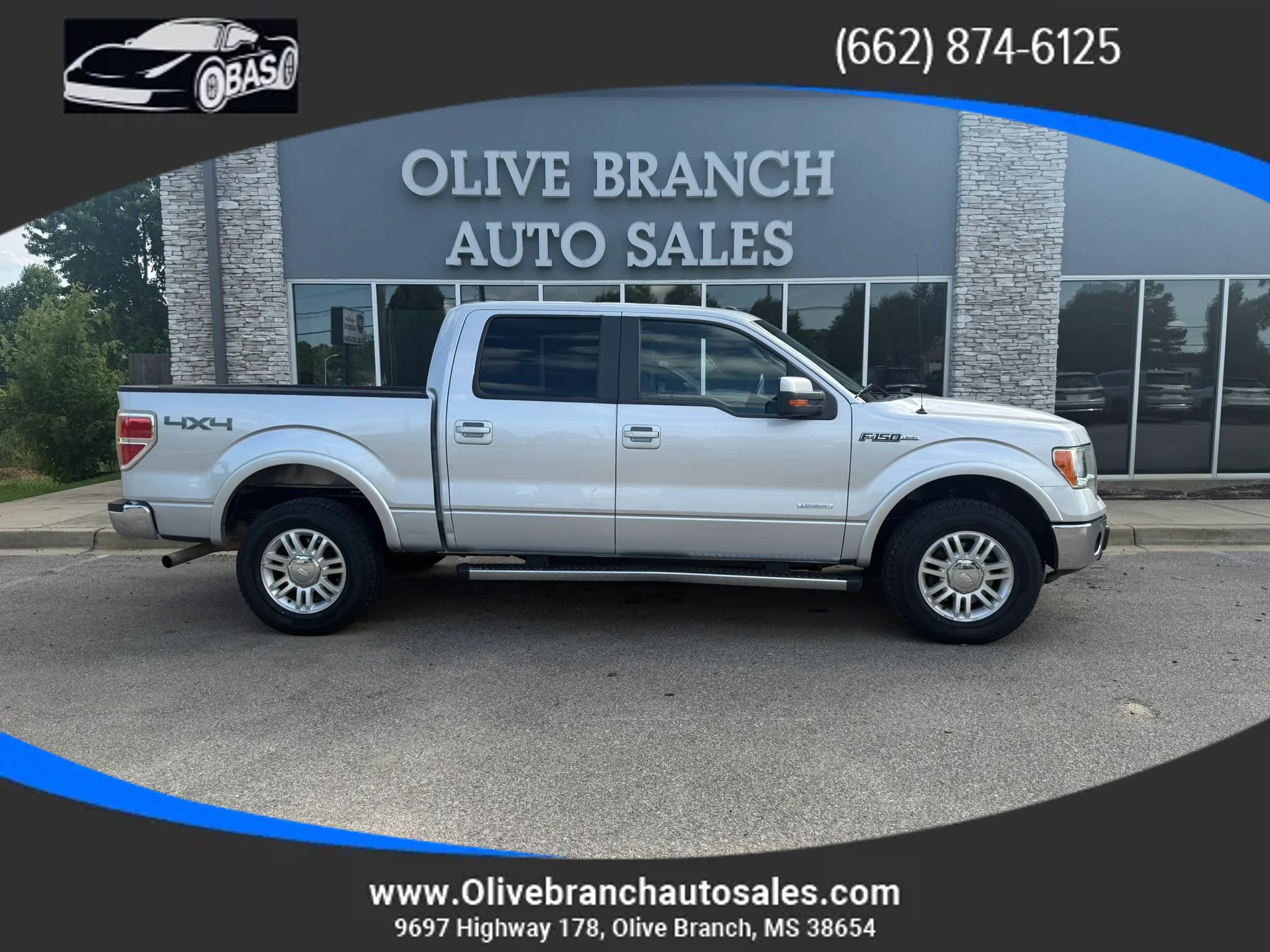 Used 2013 Ford F150 Lariat w/ Mid Equipment Group AWD/4WD image 1