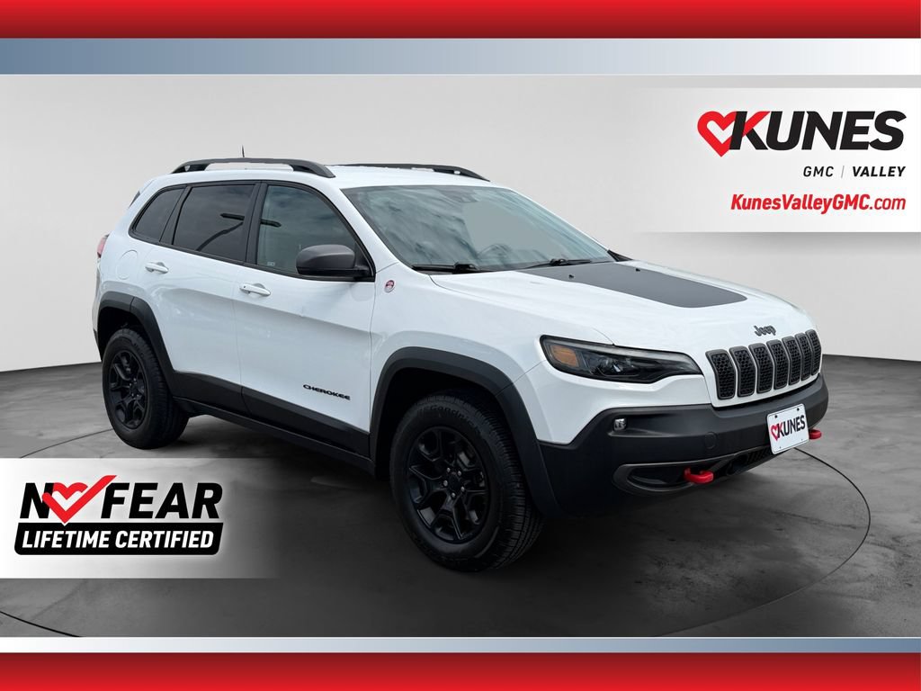 Used 2021 Jeep Cherokee Trailhawk w/ Trailer Tow Group AWD/4WD image 1