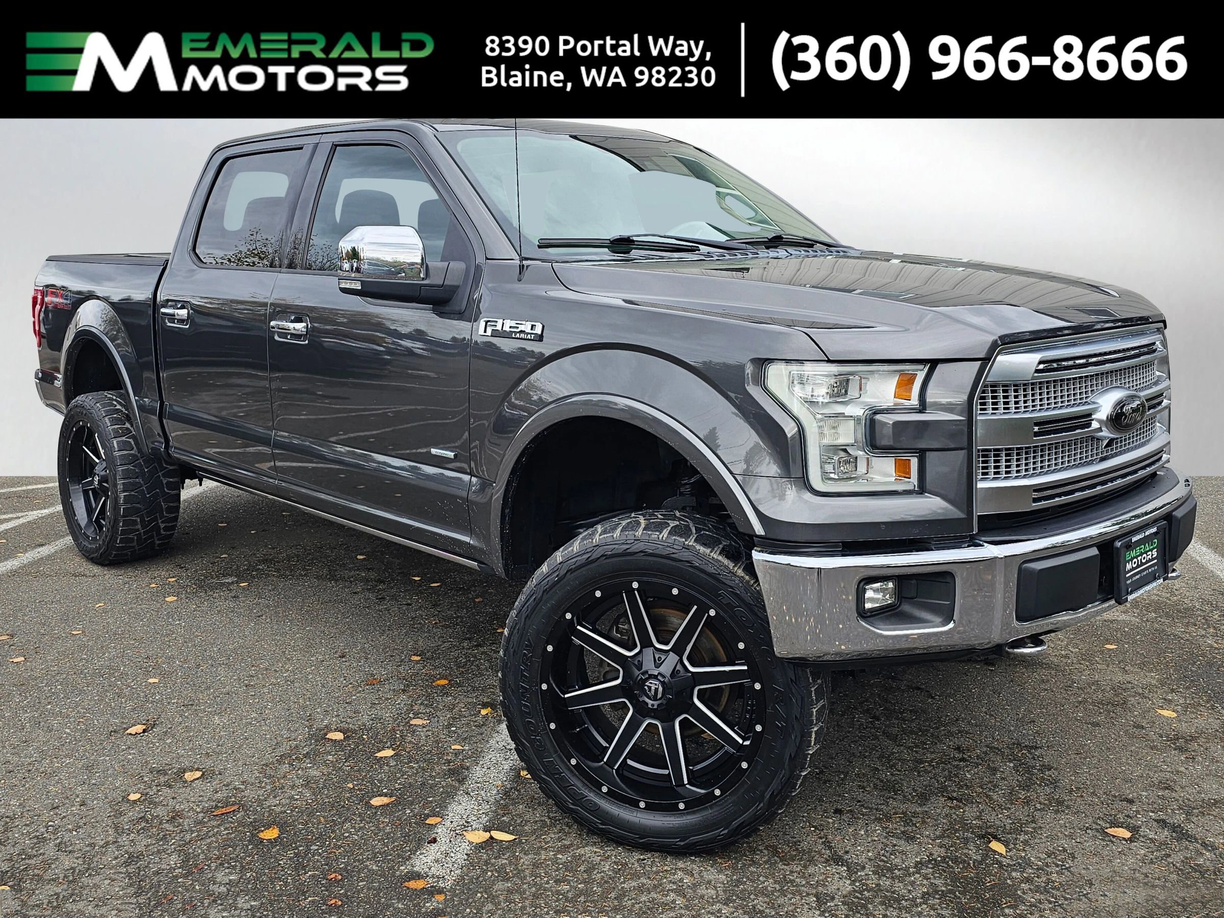 Used 2015 Ford F150 Lariat w/ Equipment Group 502A Luxury