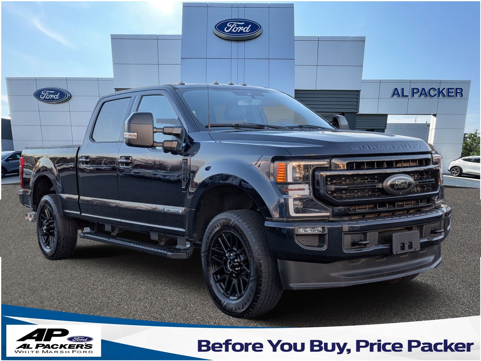 Used 2022 Ford F250 Lariat w/ Black Appearance Package video 1