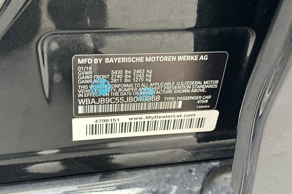Used 2018 BMW M550i xDrive AWD/4WD image 35