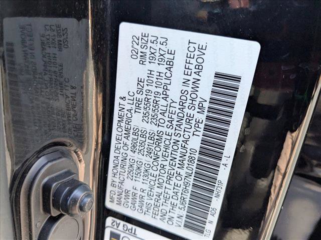 Used 2022 Honda CR-V Touring image 27