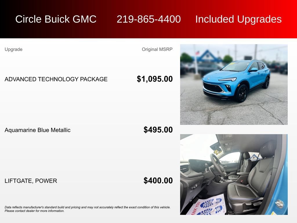 Used 2025 Buick Encore GX Sport Touring w/ Advanced Technology Package FWD image 3