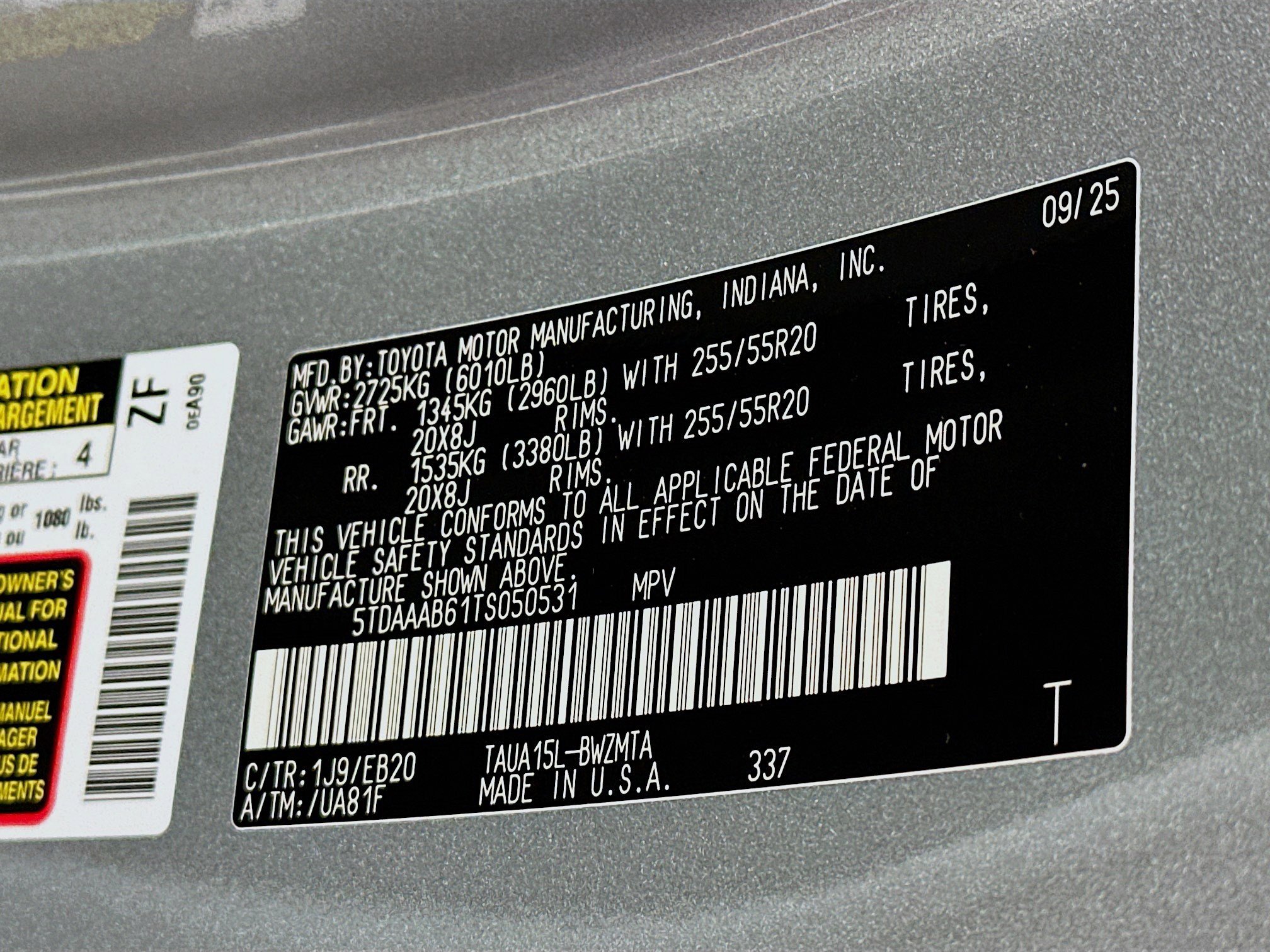 New 2026 Lexus TX 350 AWD image 36