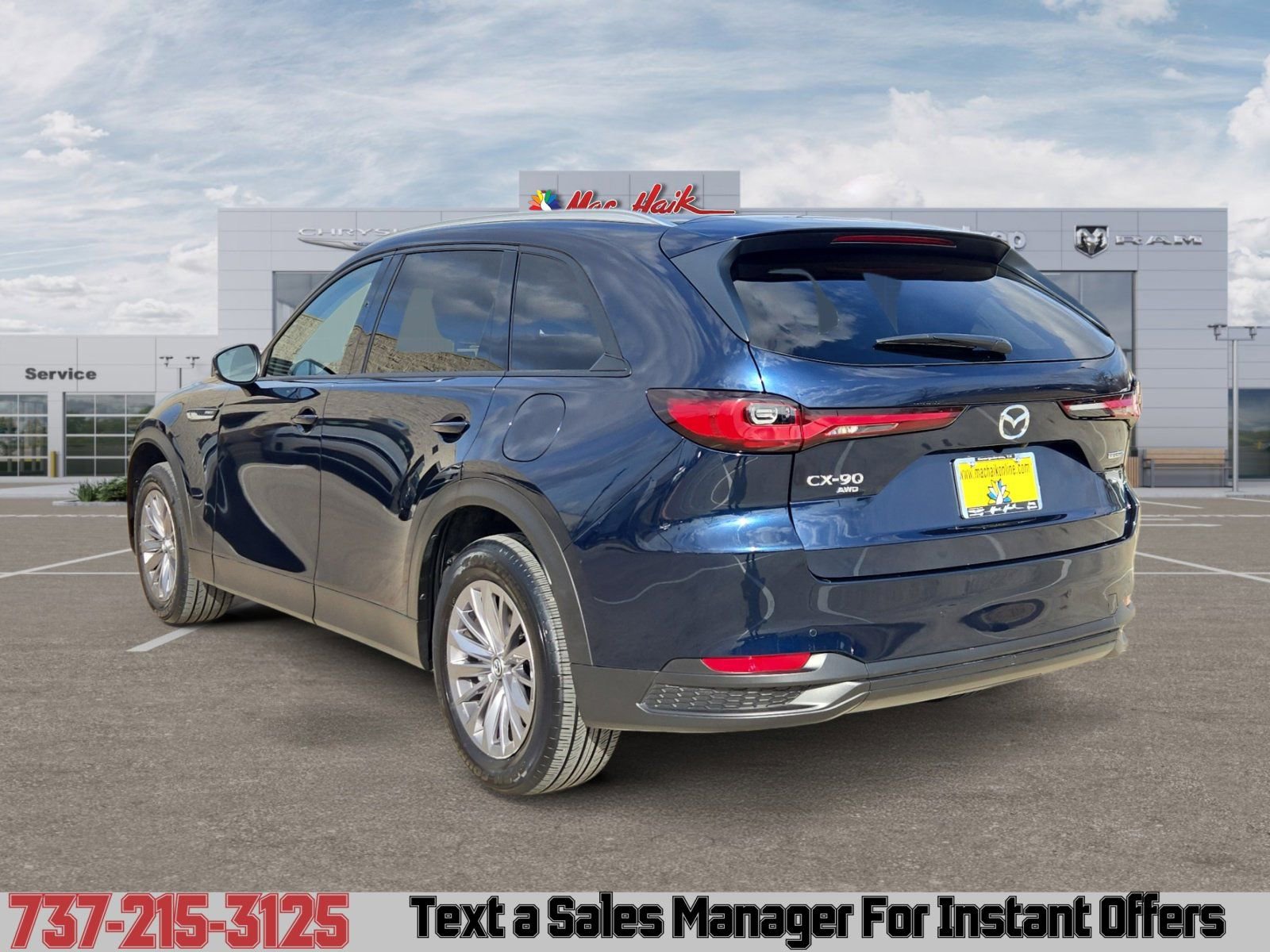 Used 2025 MAZDA CX-90 Plug-In Hybrid w/ Preferred image 3