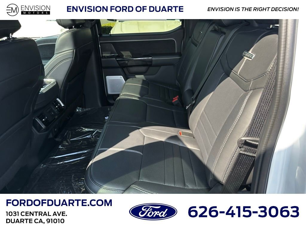 New 2025 Ford F150 Lightning Platinum w/ Dark Elements Package image 25