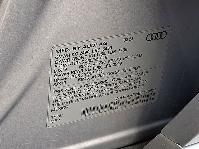 Used 2023 Audi Q5 2.0T Premium w/ Convenience Package AWD/4WD image 25
