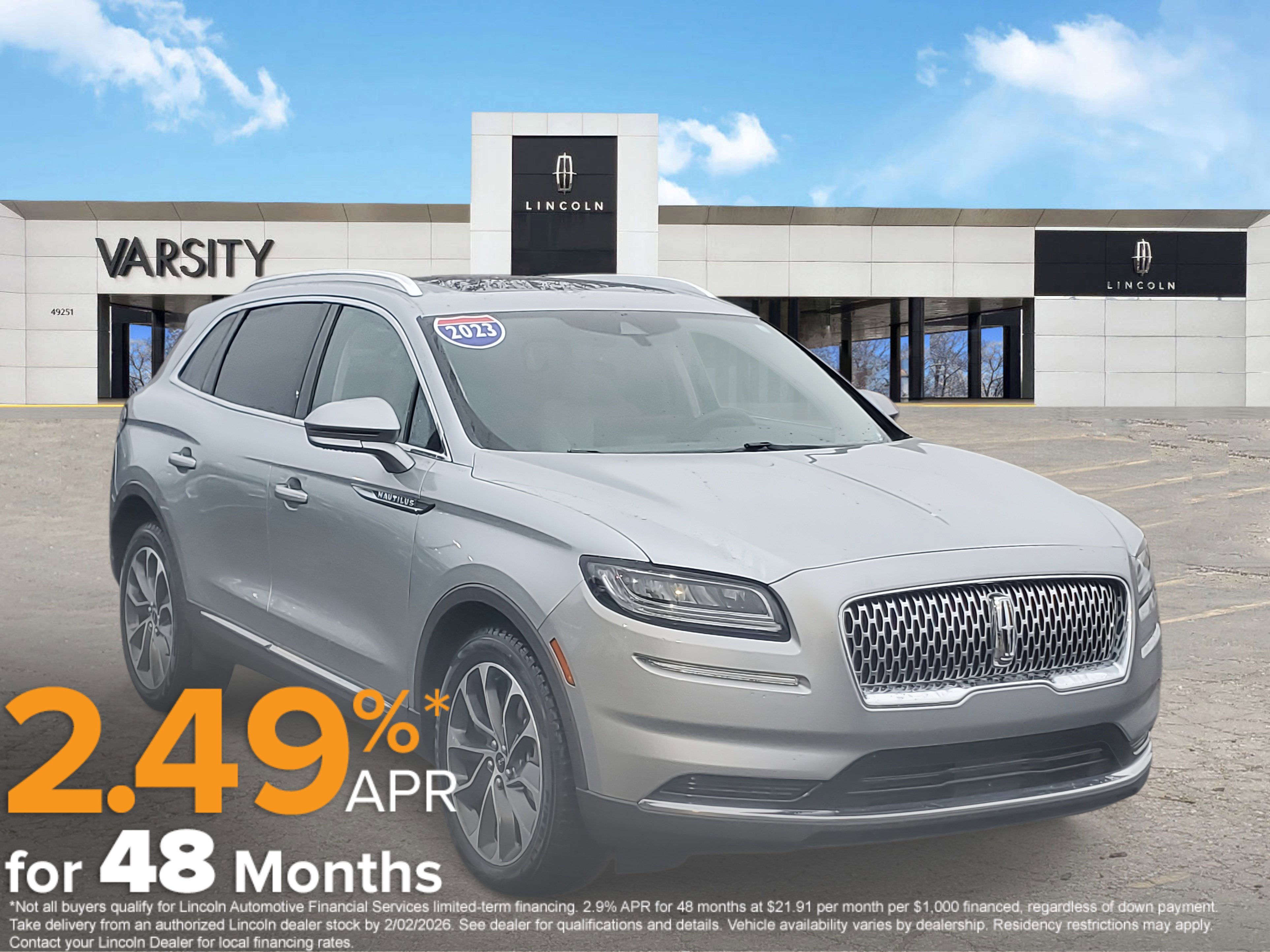 Certified 2023 Lincoln Nautilus Reserve image 1