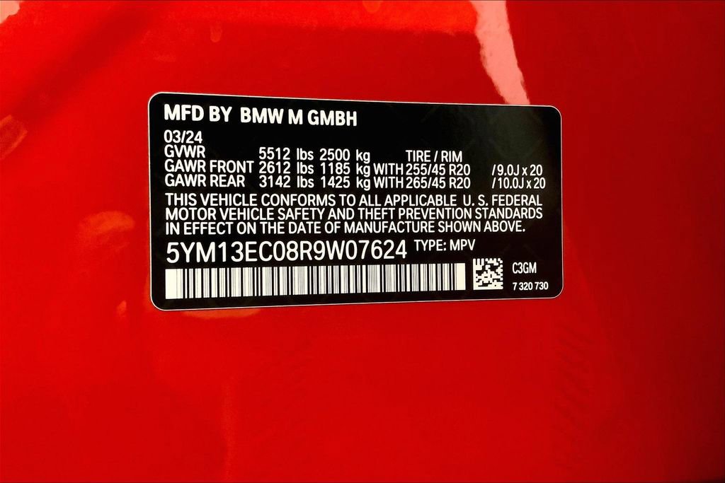 Certified 2024 BMW X3 M w/ Executive Package AWD/4WD image 32