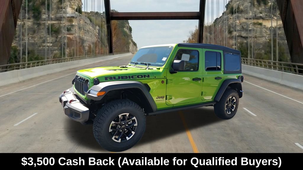 New 2026 Jeep Wrangler Unlimited Rubicon w/ Safety Group AWD/4WD image 3