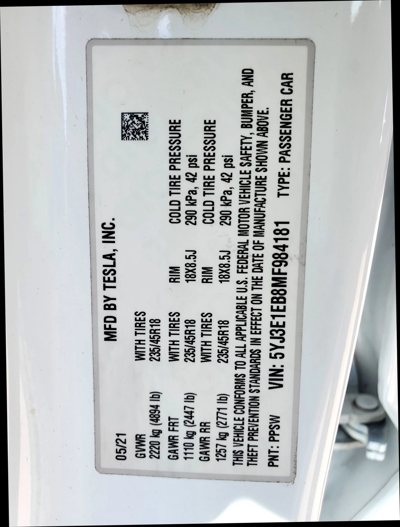 Used 2021 Tesla Model 3 Long Range AWD/4WD image 54