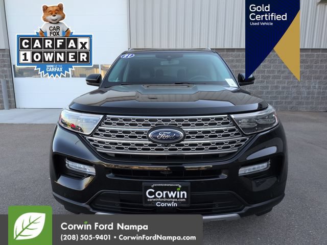 Certified 2021 Ford Explorer Limited w/ Hybrid Equipment Group 310A AWD/4WD image 10