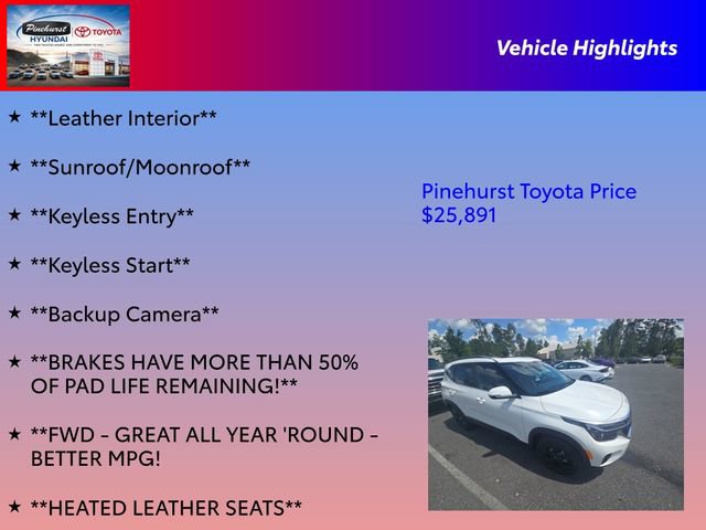 Used 2026 Kia Seltos EX w/ EX Sunroof Package FWD image 25