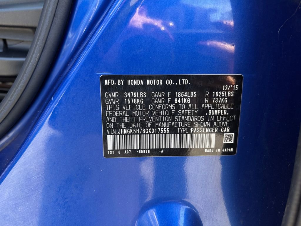 Used 2016 Honda Fit EX image 30