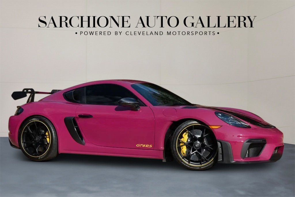 Used 2024 Porsche 718 Cayman GT4 RS w/ Weissach Package