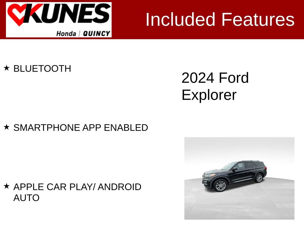 Used 2024 Ford Explorer Limited AWD/4WD image 3